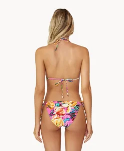 Bahama Beach Embroidered Tie Bottoms (FINAL SALE)*PQ Swim Outlet