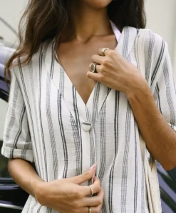 Black Pearl Sammy Button Top*PQ Swim Best Sale