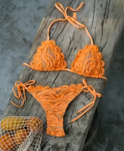 Crush Lace Tie Bottoms*PQ Swim Cheap