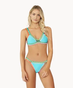 Ferrarini by Pacific Blue Crochet Top*PQ Swim Cheap
