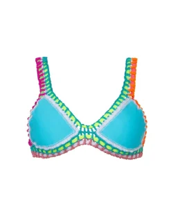 Ferrarini by Pacific Blue Crochet Top*PQ Swim Cheap