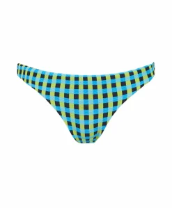 Gingham Drift Basic Ruched Bottoms (FINAL SALE)*PQ Swim Hot