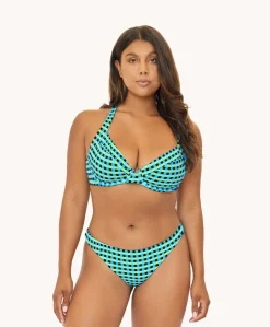 Gingham Drift Perla Halter (FINAL SALE)*PQ Swim Best