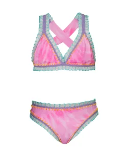 Kids Rainbow Embroidered Bikini*PQ Swim Discount