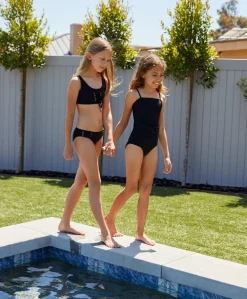 Kids Black Pier Brixtyn One Piece*PQ Swim Best Sale