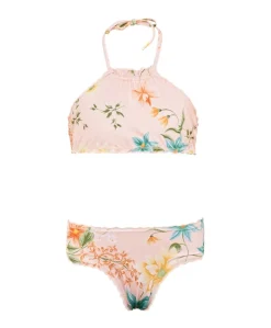 Kids High Neck Lettuce Edge Bikini (FINAL SALE)*PQ Swim New