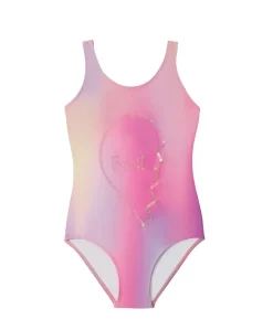 Kids Cotton Candy Tie Dye Best One Piece (FINAL SALE)*PQ Swim Flash Sale