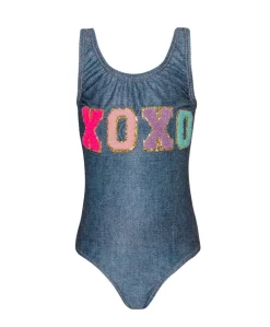 Kids Indie Sky XOXO One Piece*PQ Swim Discount