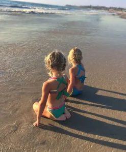 Kids Ireland Sporty Rainbow Embroidered Bikini*PQ Swim Best