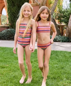 Kids Jetty Stripe Gigi Bikini*PQ Swim Hot