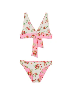 Kids Strawberry Fields Allie Reversible Halter Bikini (FINAL SALE)*PQ Swim Shop