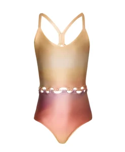 Kids Sunset Skies Cammy Loop One Piece*PQ Swim Cheap