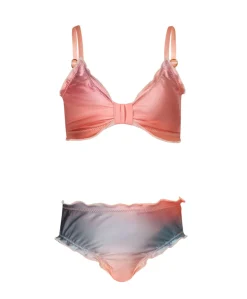 Kids Sunset Skies Lettuce Edge Bikini*PQ Swim Sale