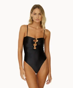 Keyhole One Piece*PQ Swim New