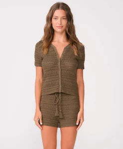 Lee Crochet Top*PQ Swim Clearance