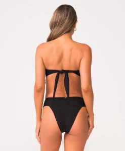 Banded High Waist Bottoms*PQ Swim Shop