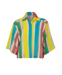 Pomelo Blake Button Top*PQ Swim Shop