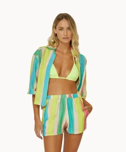 Pomelo Blake Button Top*PQ Swim Shop