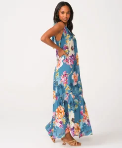 Spiritual Bloom Leilani Long Dress*PQ Swim Online