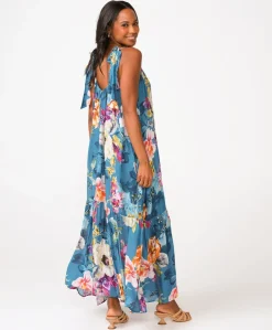 Spiritual Bloom Leilani Long Dress*PQ Swim Online