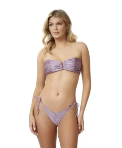 Violet Sands Ruched Tie Bottoms (FINAL SALE)*PQ Swim Store