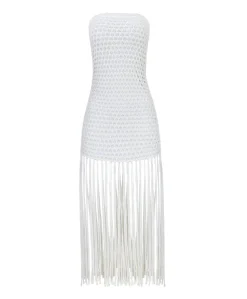 Water Lily Vanessa Strapless Fringe Dress*PQ Swim Sale