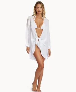 Sands Linen Millie Tie Cover Up*PQ Swim Fashion