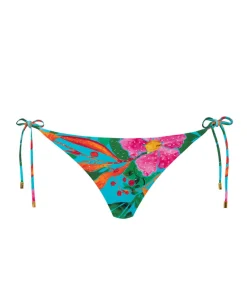 Zinnia Embroidered Tie Bottoms*PQ Swim Discount